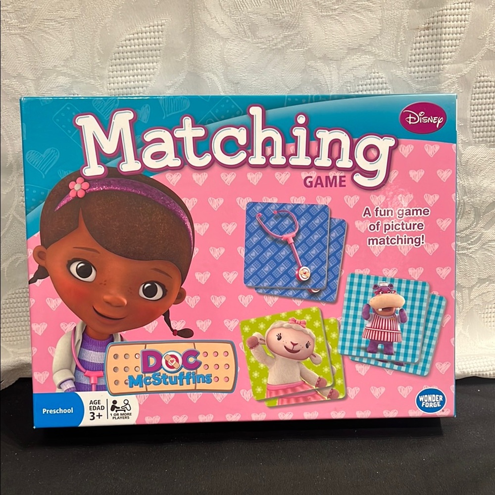 Matching Game Disney Doc Mcstuffins- complete